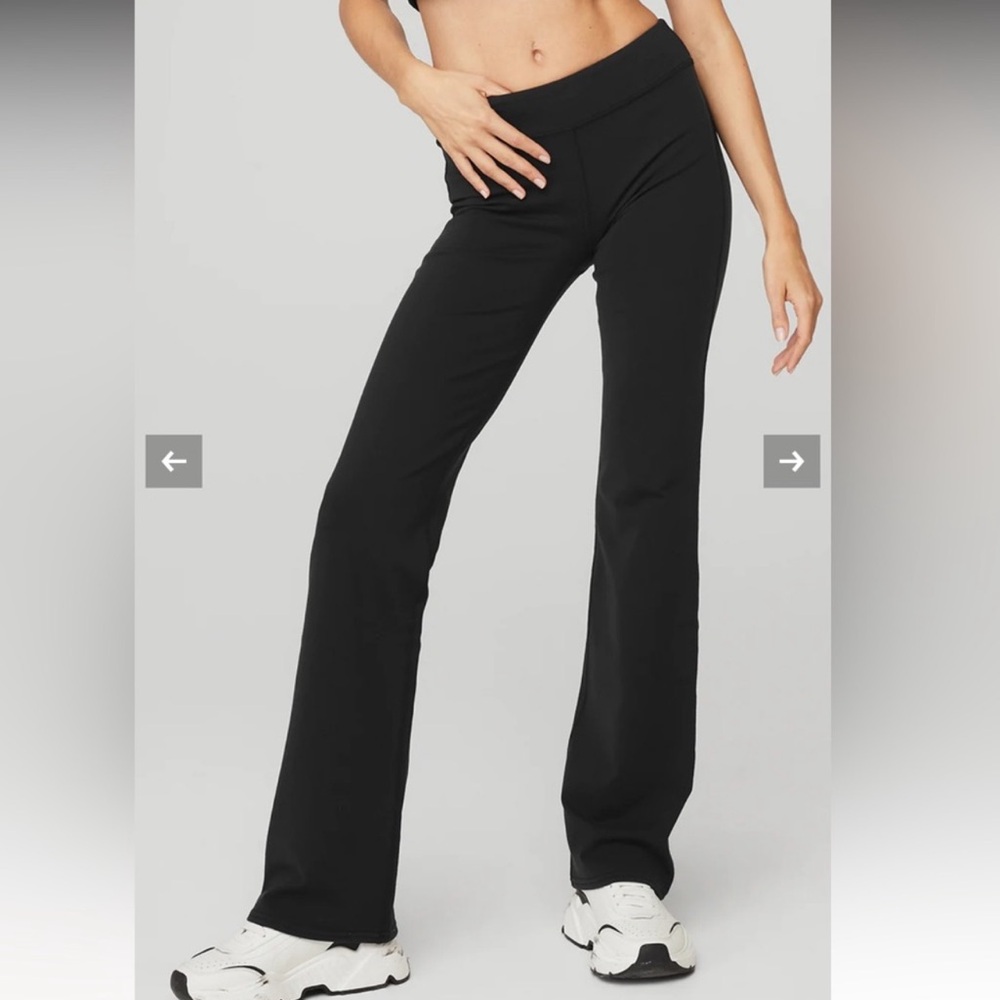 Alo Yoga Airbrush Low Rise Bootcut Leggings